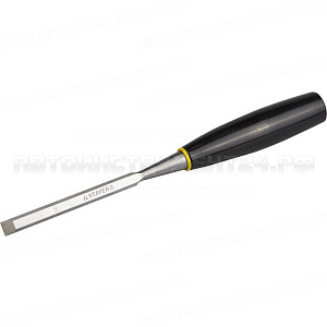 Стамеска "ЕВРО" плоская с пластмассовой ручкой, 10мм, STAYER