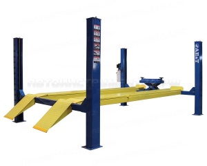 Подъемник 4-х стоечный, 3.5т, для сход-развала, с траверсой 2т, 380В F3.5-4