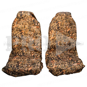 Комплект передних грязезащитных чехлов на сиденья PRO-4x4 HARD камуфляж