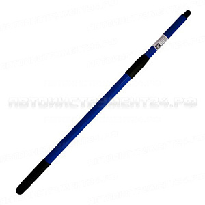 Ручка LR-75 для щетки телескопическая синяя 75-120см LOLA /1/50 HIT