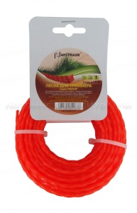 Леска для триммера квадратная витая 3.00mm x 15m (Twistop) UN-TS30C15