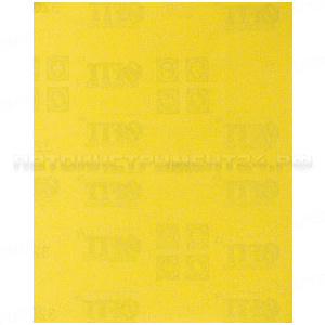 Листы шлифовальные на бумажной основе, алюминий-оксидный абразивный слой 230х280 мм, 10 шт. Р 320