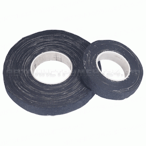 Изолента на хлопчатобумажной основе 300 грамм (х/б черная)