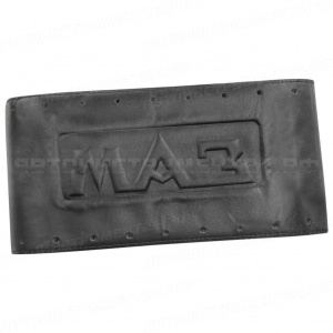 Оплетка на руль (н/к) одношовная с тиснением Евро-МАЗ логотип 048403