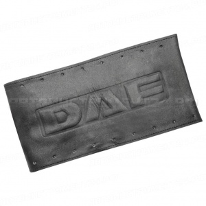 Оплетка на руль (н/к) одношовная с тиснением DAF 95XF логотип 048428