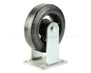 Большегрузное колесо обрезиненное C-4102-DYS не поворотное, без тормоза, г/п 200кг, 00-00000757