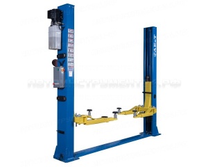 Подъемник 2-х стоечный, 4т, эл-гидравлический с электро блокировкой, 220/380В T4B