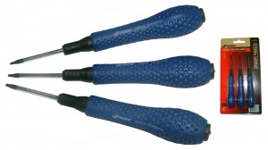 Набор отверток для точной механики 3пр. Т-5-6-7. 42313