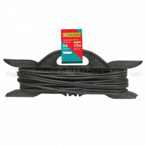 Удлинитель на рамке "Калибр" 50м (2х0,75) art.УСР-50