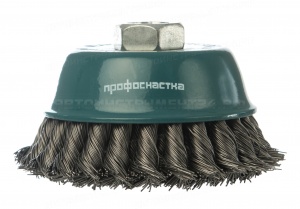 Щетка 025 чаш., жгут. для УШМ Мастер D100 мм М14*2 уп. 1/-/20