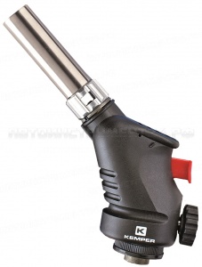 Лампа паяльная газовая KEMPER 1060 (для резьб. бал.,п/поджиг, сист.подогр.газа, регул.под.воздуха)