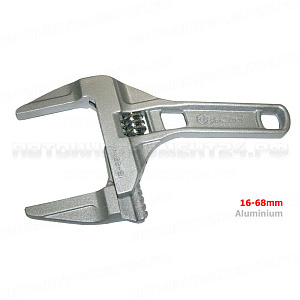 Ключ разводной 8"/200мм 16-68мм Aluminium SKRAB 23502