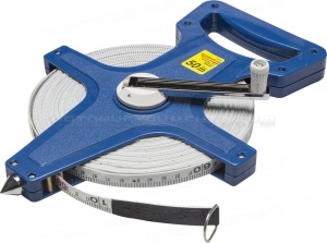 Мерная лента STAYER "MASTER" GEOMax, фиберглассовое полотно, 50м