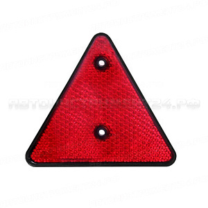 Катафот треугольный красный фп-401Б кратно 4 /150