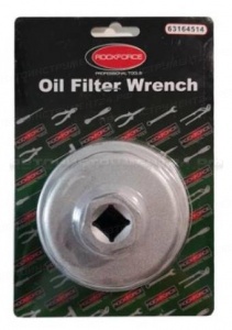 Съемник масляного фильтра ''крышка'' 64.5мм х 14гр, в блистере Forsage F-63164514