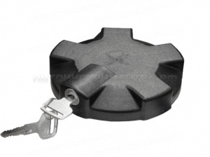 Крышка б/б KN-082 d- 80 пластмасса с ключом сбоку /50