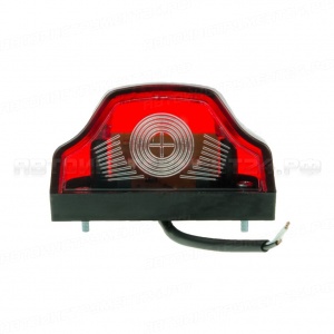 Подсветка заднего номера ПН 2-0102 LED красная волна светодиодный /60