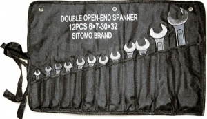 Набор ключей гаечных (рожковых) двусторонних 12 шт. (6-46) SIT