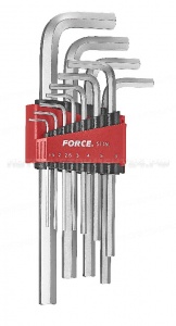 Набор шестигранников средн.Г-образн.1,5-12 мм, 11предм. 5116L