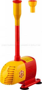 Насос GRINDA фонтанный д/чистой воды, 2 насадки, пропускная способность 1200 л/ч, высота подачи воды 1,6 м, 28 Вт