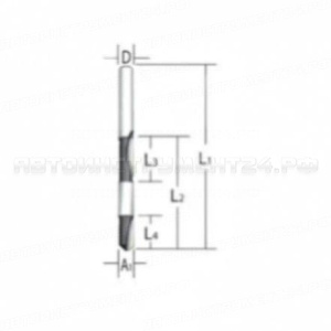 Фреза для окантовки Makita 793064-8