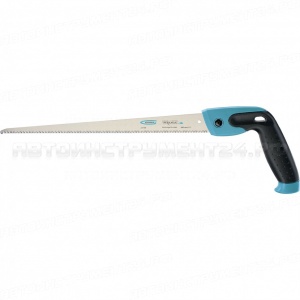 Ножовка по дереву PIRANHA, выкружная, 300 мм/12", 11-12 TPI, калёный зуб 3D, двухкомпонентная рукоятка. GROSS