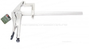 Зажим RF-66250 гейферный струбцинного типа 10"-250мм (захват:0-280мм) ROCKFORCE /1