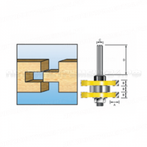 Пазо-шиповая фреза Makita D-48913