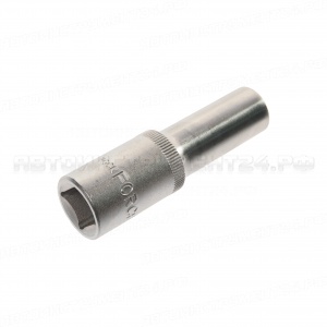 Головка торцевая 12мм 1/2" 6-гранная глубокая L=75мм ROCKFORCE RF-5457712 /1/10