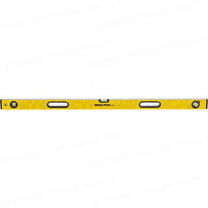 Уровень STAYER "PROFI" PROSTABIL профессион коробчатый, усилен, 2 фрезер поверх, 3 ампулы (1 поворотная), ручки, 120 см