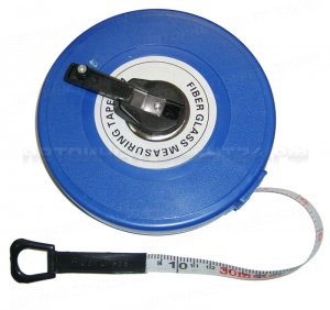 Рулетка 30м круг ПВХ 13163