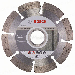 Алмазный диск Standard for Concrete115-22,23, 2608602196