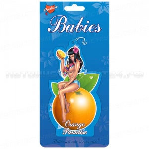 Освежитель воздуха BBS-09 BABIES (апельсин) пластинка /5