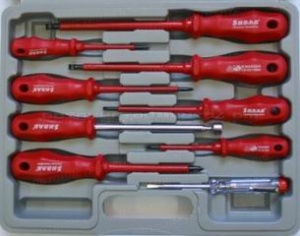 Набор отверток диэлектрических 9пр. SKRAB 42021