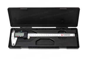 Штангенциркуль электронный (0-200мм, 0.01мм; внутр. , наруж. + глубиномер), в пластиковом футляре Forsage F-5096PE2