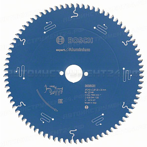 Пильный диск Expert for Aluminium 240x30x2.8/1.8x80T, 2608644108