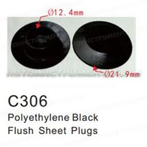 Клипса для крепления внутренней обшивки а/м универсальная пластиковая (100шт/уп.) Forsage клипса F-C306(universal)