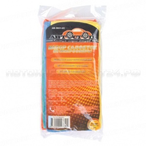 Салфетки микрофибровые AB-3601-85 универсальные (30x30см) (8шт) АВТОСТОП /1/90