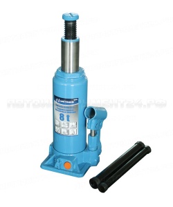 Домкрат бутылочный Н=230+147+80мм в коробке(картон) 8т. UN90804