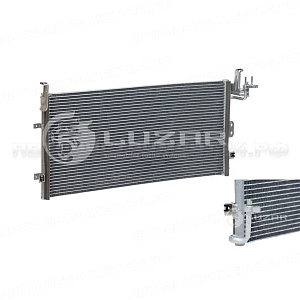 Радиатор кондиционера Sonata (02-) LUZAR, LRAC 08383