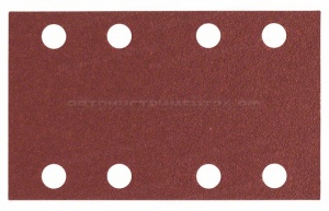 10 шлифлистов C430 Expert for Wood+Paint 8 отв. 80x133 K180, 2608605282
