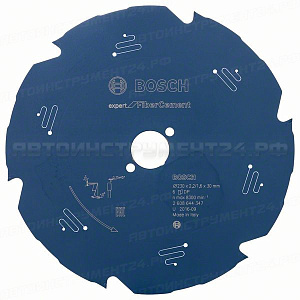 Пильный диск Expert for Fiber Cement 230x30x2.2/1.6x6 T, 2608644347