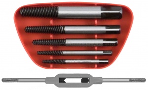 Набор экстракторов с держателем 5 шт.