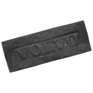 Оплетка на руль (н/к) одношовная с тиснением VOLVO н/о логотип 048442