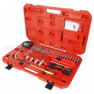 Компрессометр для дизельных двигателей с адаптерами 37 предметов JTC