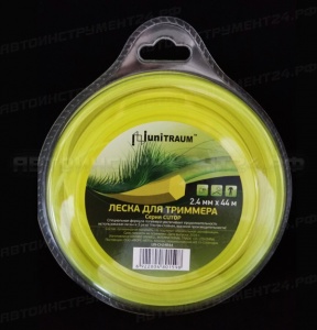 Леска для триммера шестигранная 2.40mm x 44m (Cutop) в блистере UN-CH24B44