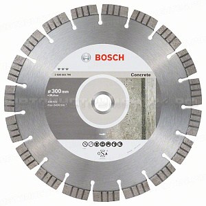 Алмазный диск Best for Concrete300-25.4, 2608603799