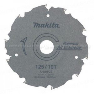 Пильный диск для цементоволокнистых плит 125x1.6x20 18T ATAF Makita B-49242