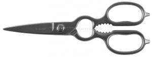 Ножницы ЗУБР "МАСТЕР" кухонные, цельнометаллические, 215мм