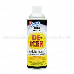 Размораживатель стекол и замков (аэрозоль) 340гр GUNK /1/12